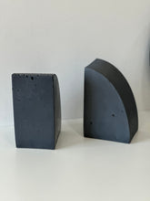 Charcoal Concrete Bookend